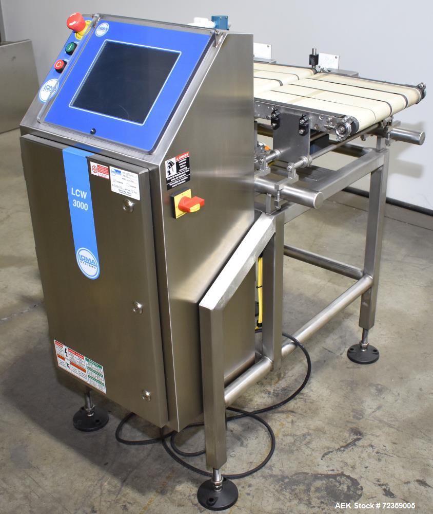 Used- Loma Systems Model LCW-3000 Automatic Belt Checkweigher. .